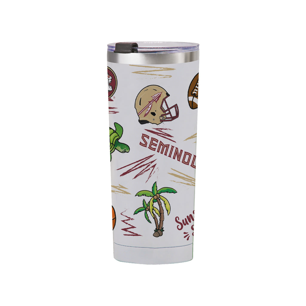 Florida State Seminoles 24oz Local Stainless Steel Tumbler