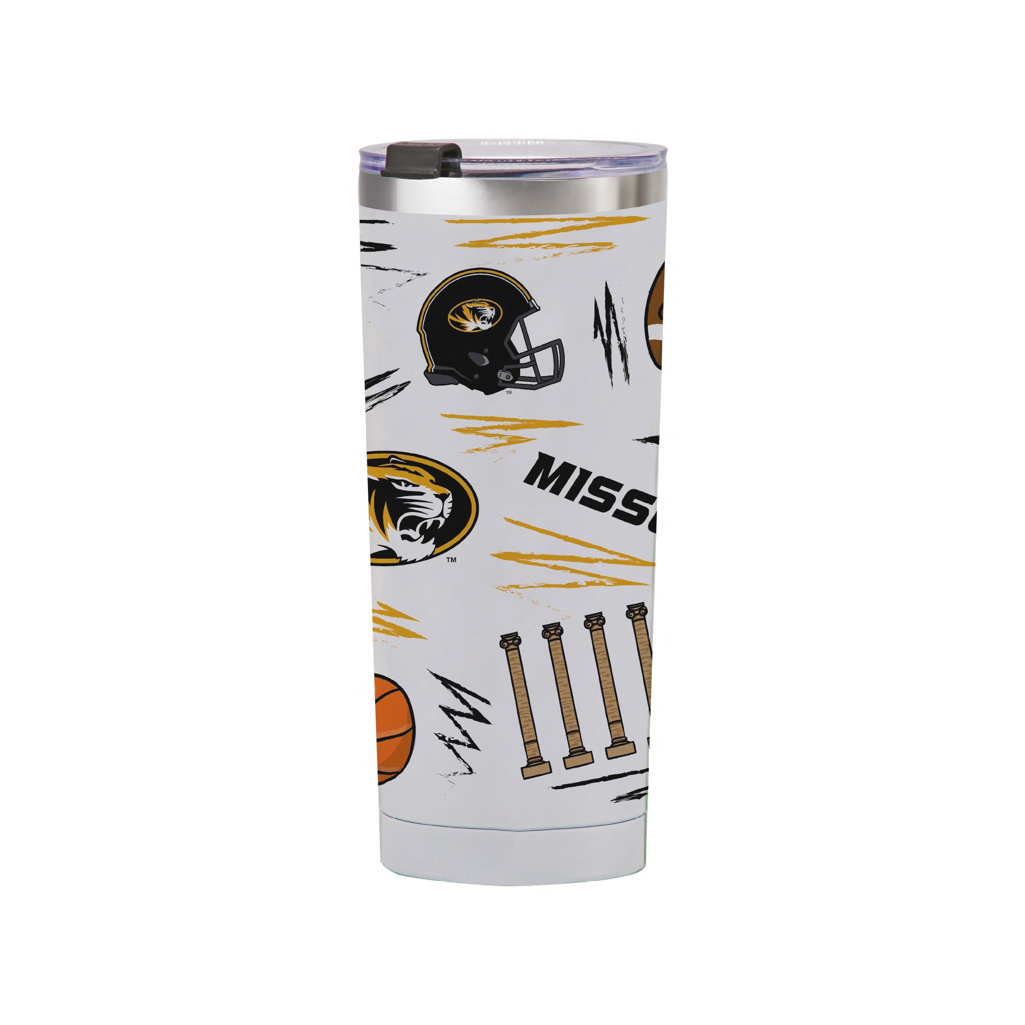 Missouri Tigers 24oz Local Stainless Steel Tumbler
