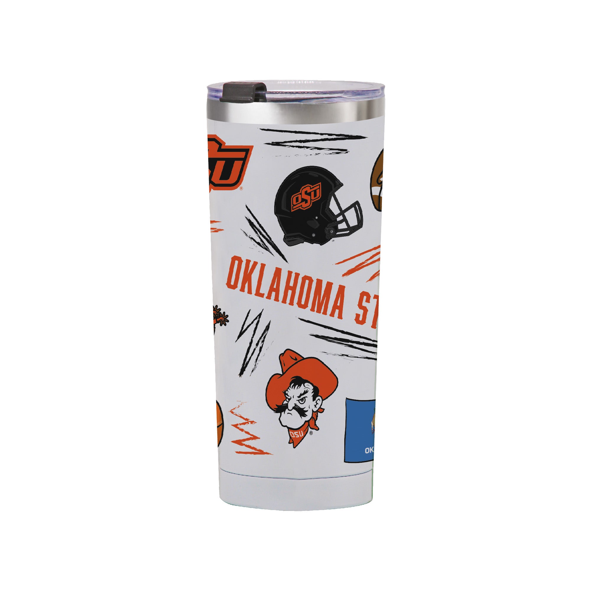 Oklahoma State Cowboys 24oz Local Stainless Steel Tumbler