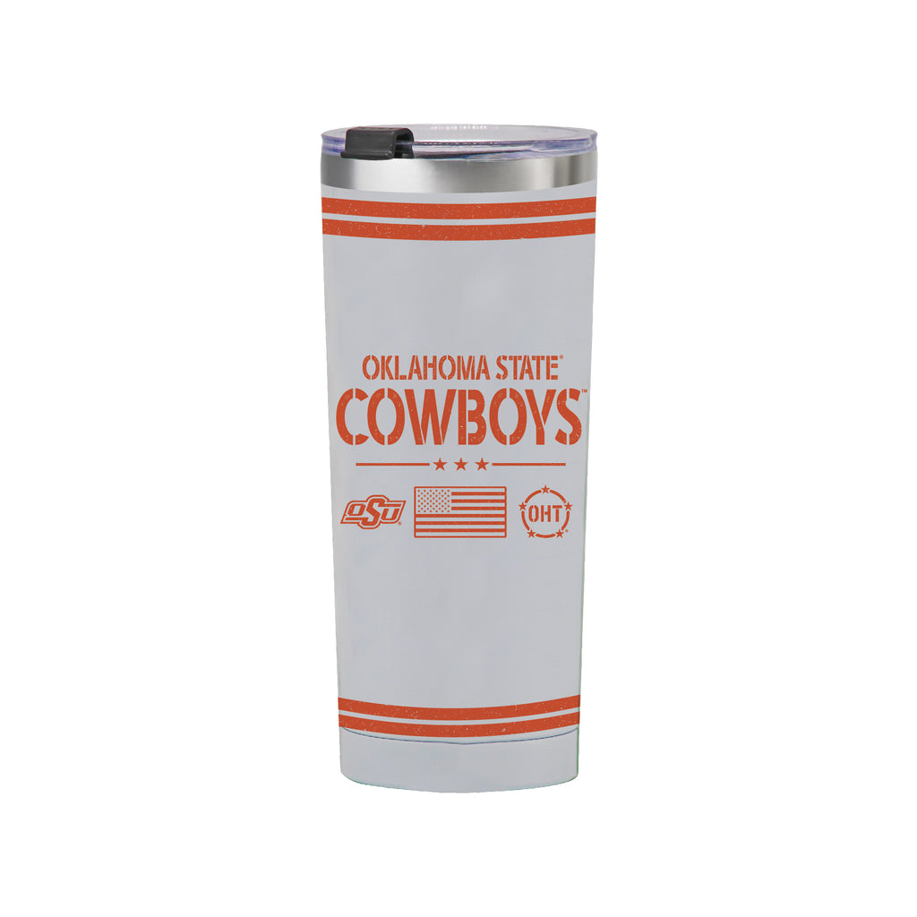 24oz Oklahoma State Cowboys OHT TC Flag Tumbler