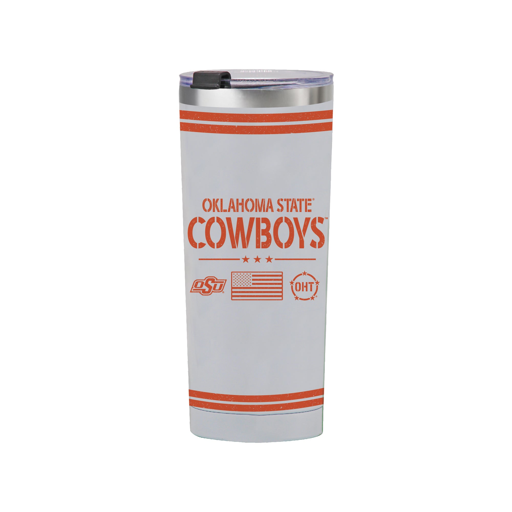 24oz Oklahoma State Cowboys OHT TC Flag Tumbler