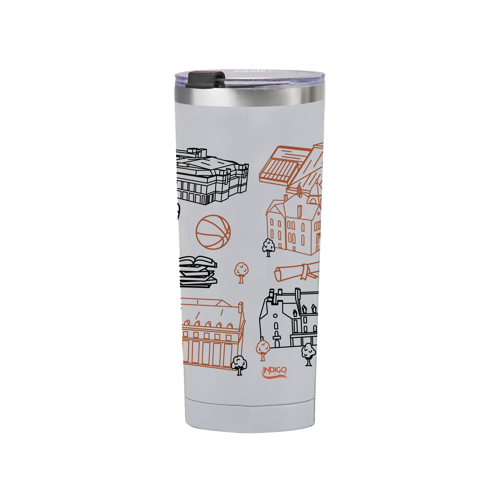 Oklahoma State Cowboys 24oz Campus Line Art Tumbler