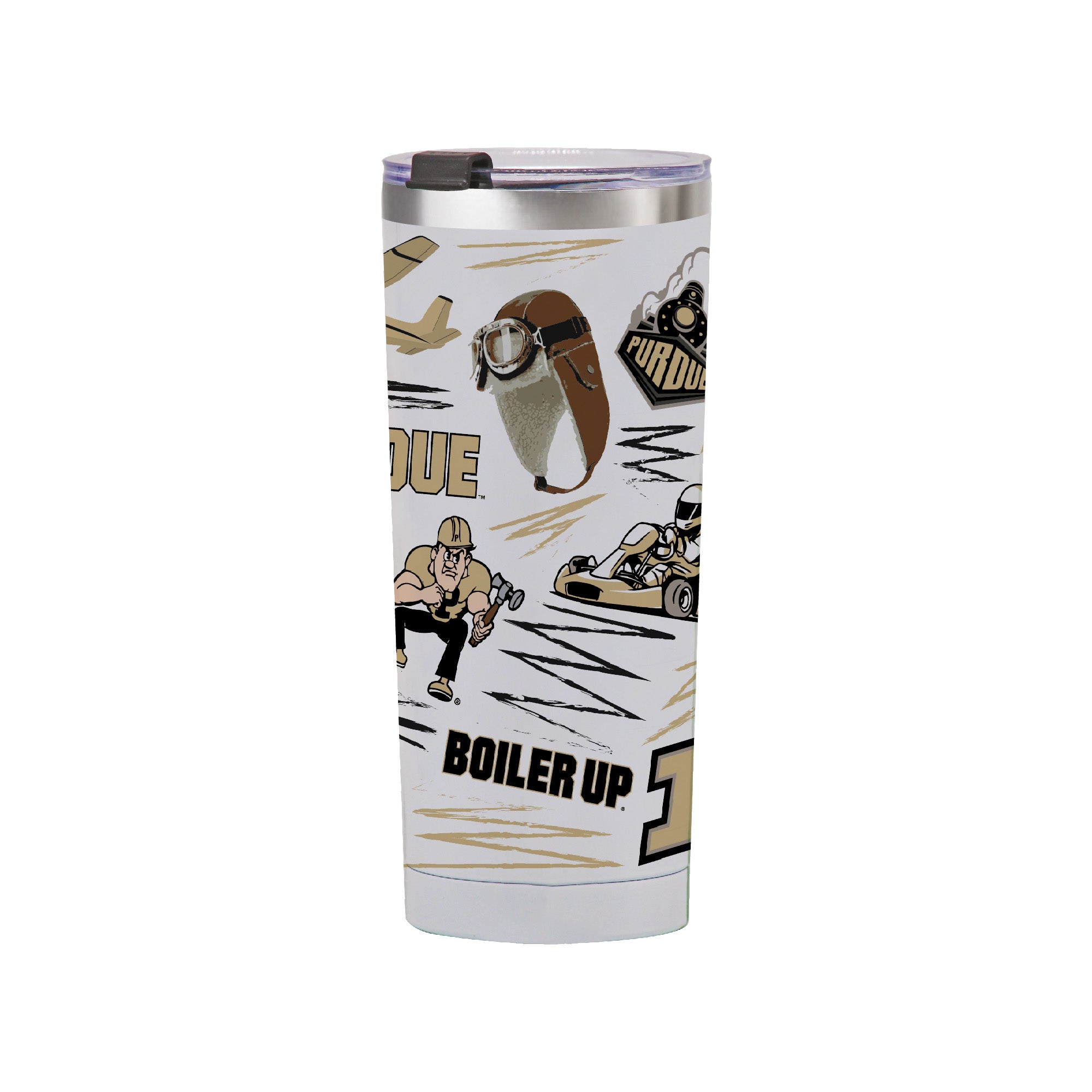 Purdue Boilermakers 24oz Local Stainless Steel Tumbler