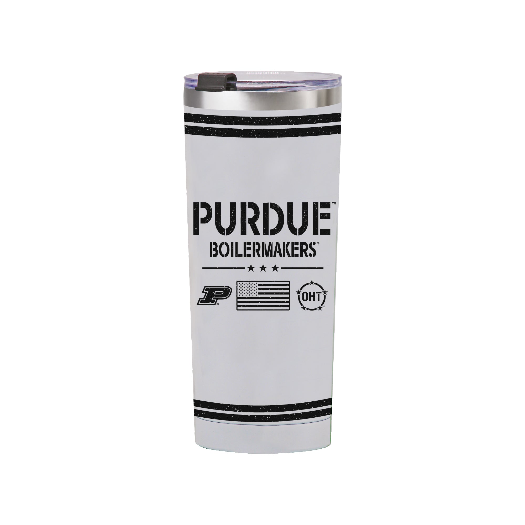 24oz Purdue Boilermakers OHT TC Flag Tumbler