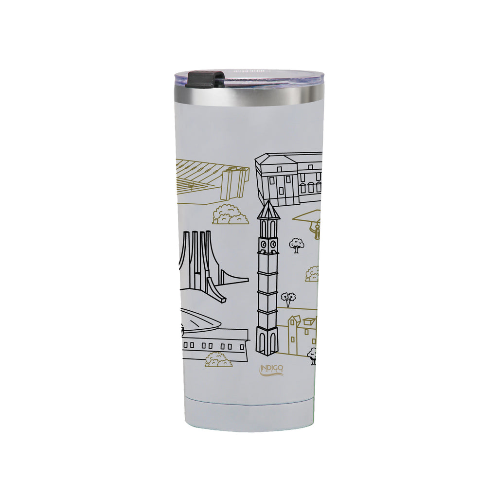 Purdue Boilermakers 24oz Campus Line Art Tumbler