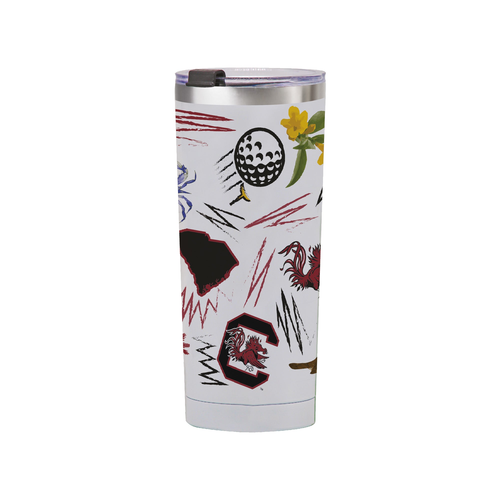 South Carolina Gamecocks 24oz Local Stainless Steel Tumbler