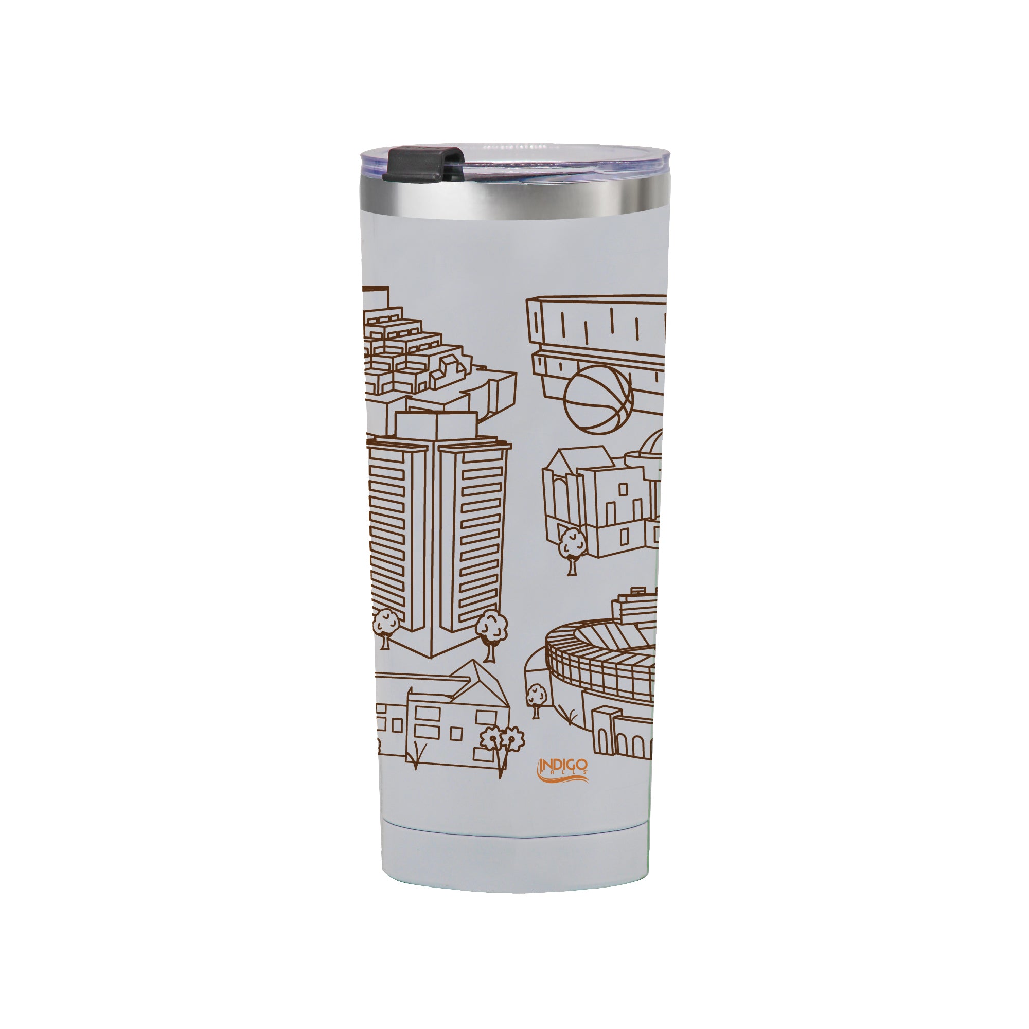 Tennessee Volunteers 24oz Campus Line Art Tumbler