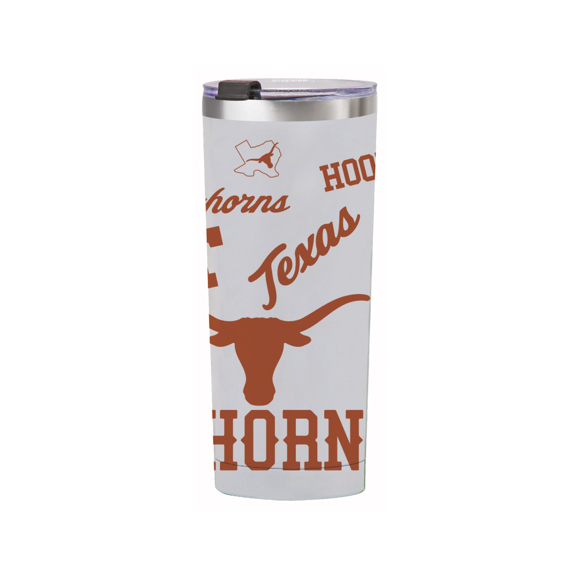 24oz Texas Longhorns Medley Stainless Steel Tumbler