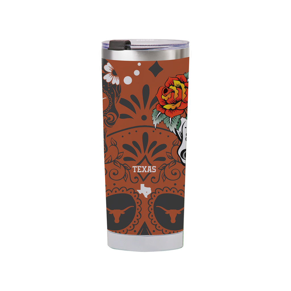 Texas Longhorns 24oz Dia de los Muertos Tumbler