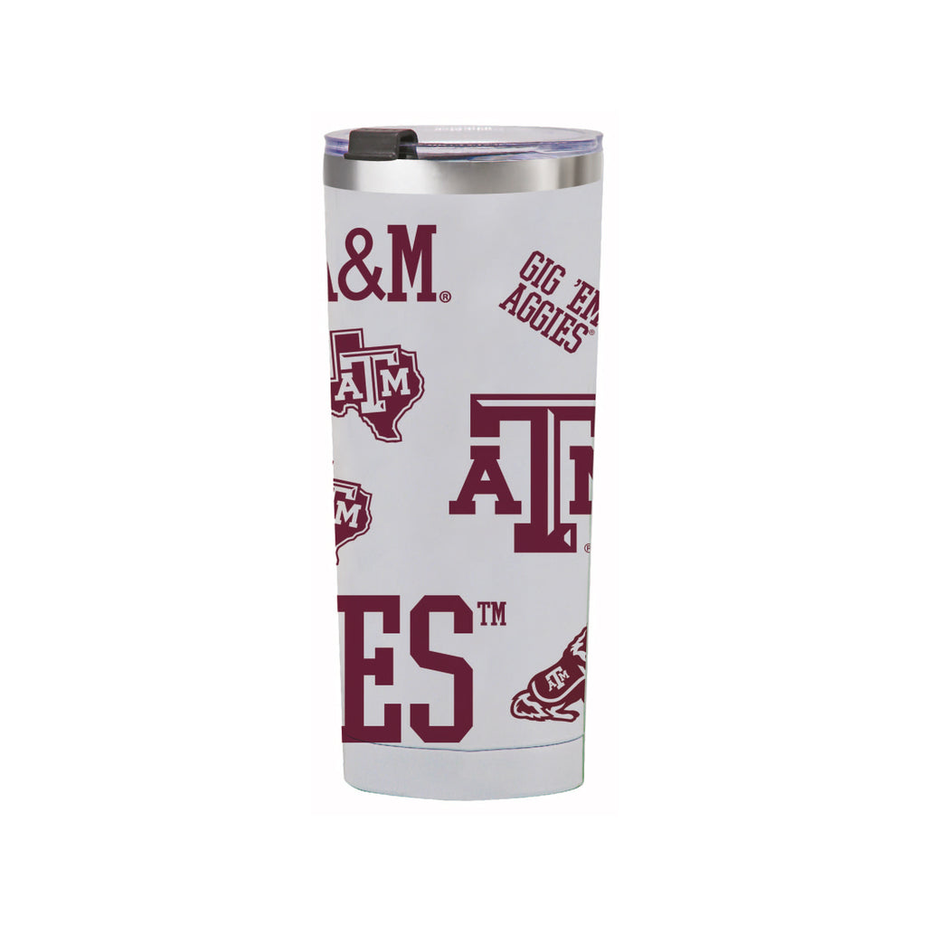 24oz Texas A&M Aggies Medley Stainless Steel Tumbler