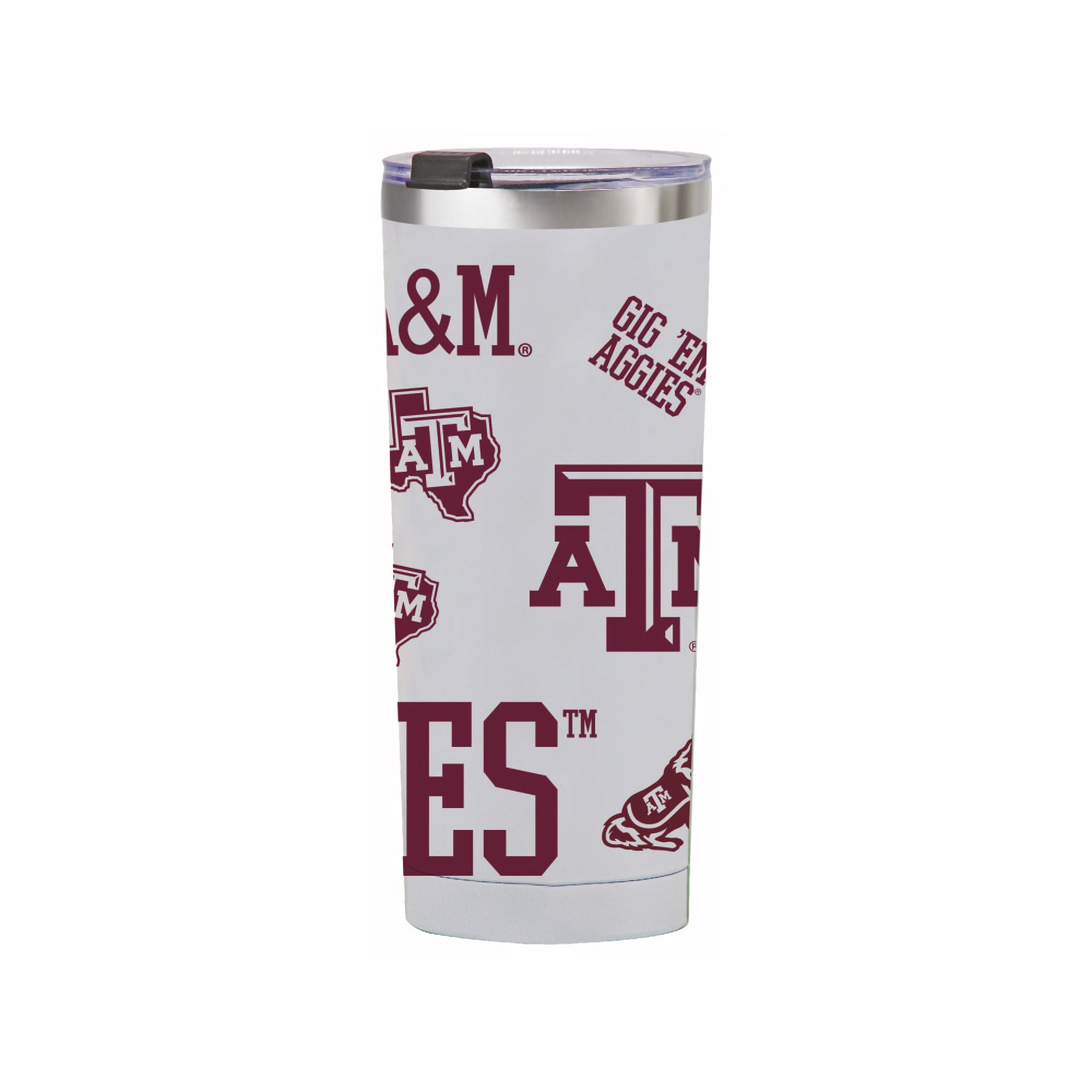 24oz Texas A&M Aggies Medley Stainless Steel Tumbler