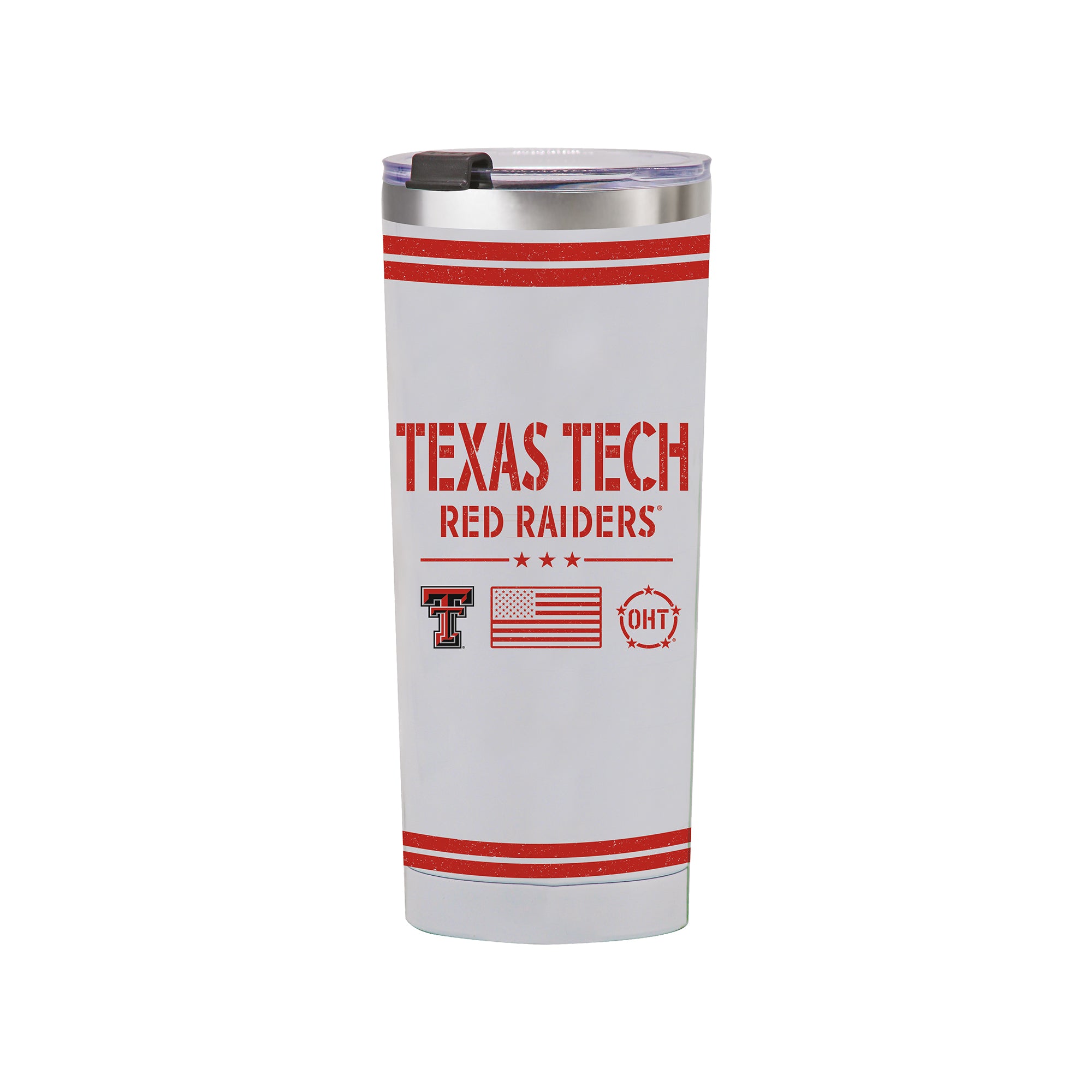24oz Texas Tech Red Raiders OHT TC Flag Tumbler
