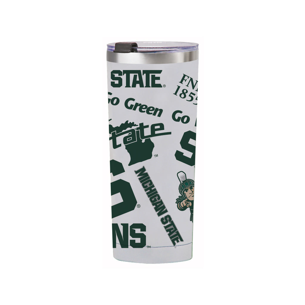 24oz Michigan State Spartans Medley Stainless Steel Tumbler