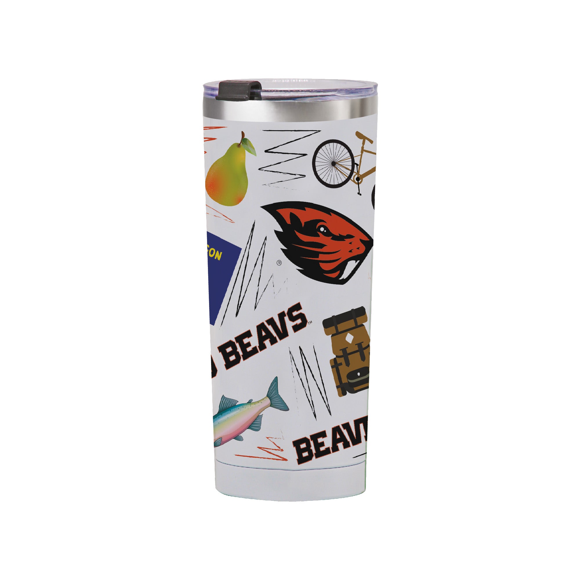 Oregon State Beavers 24oz Local Stainless Steel Tumbler