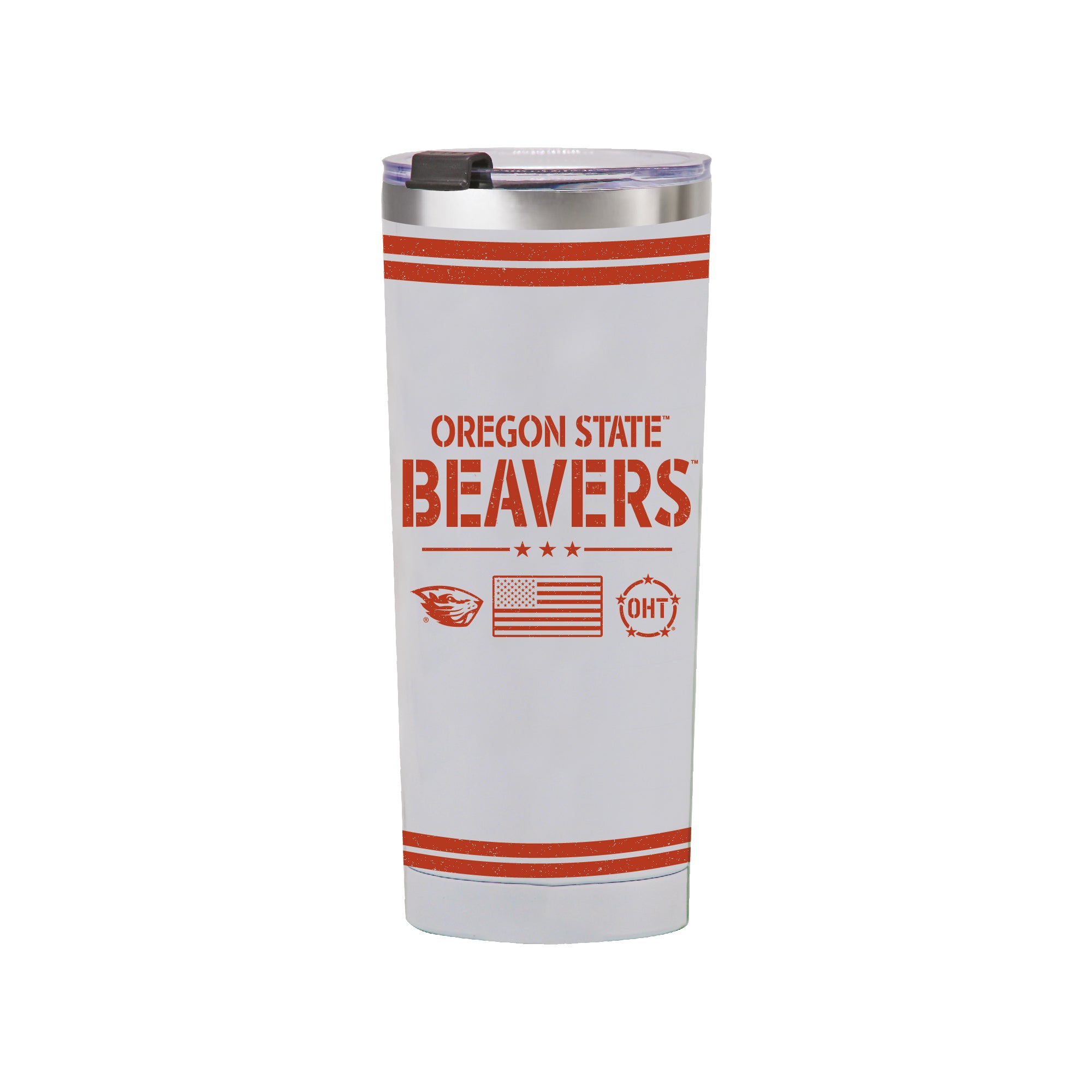 24oz Oregon State Beavers OHT TC Flag Tumbler