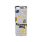 24oz West Virginia Mountaineers Medley Stainless Steel Tumbler