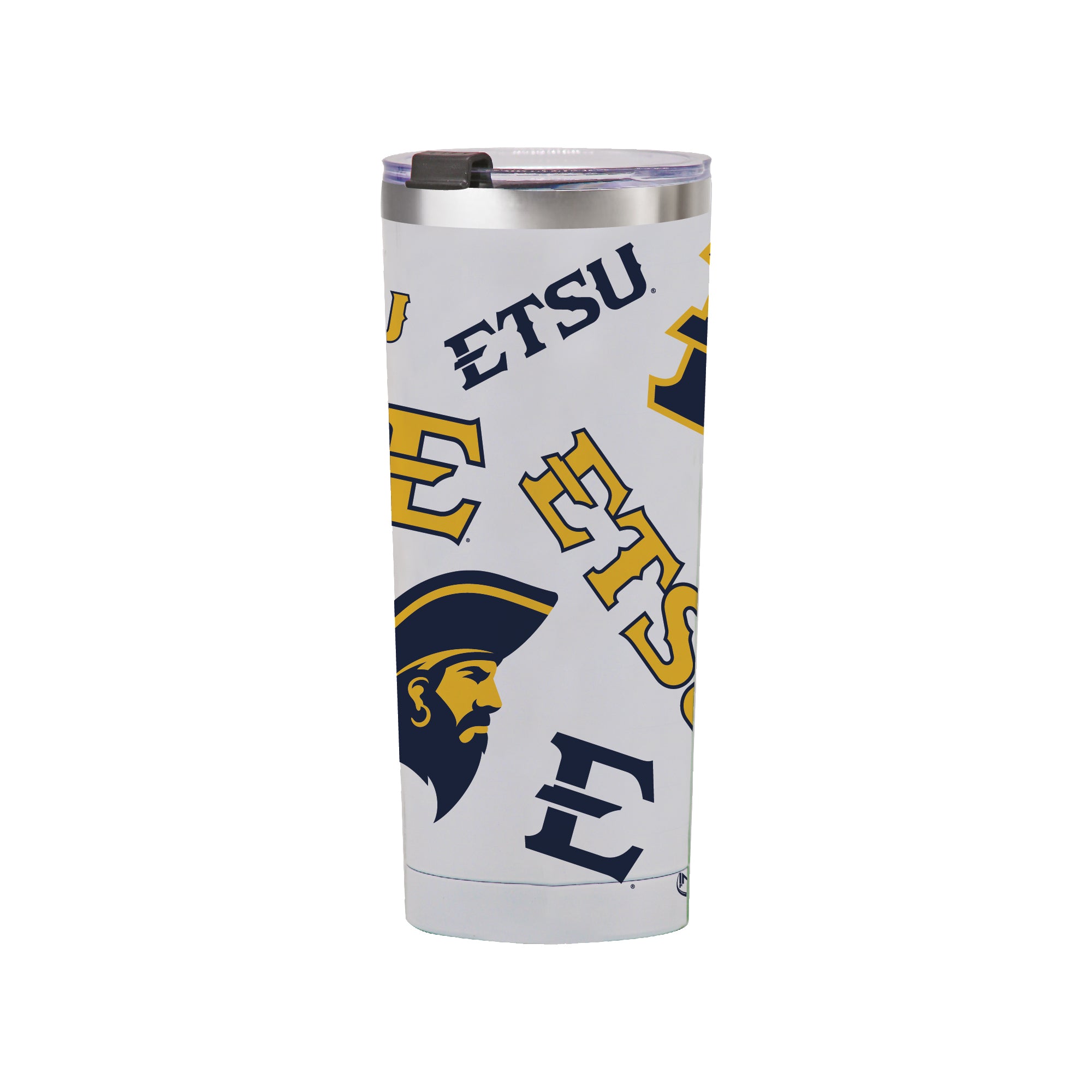 24oz East Tennessee Buccaneers Medley Stainless Steel Tumbler