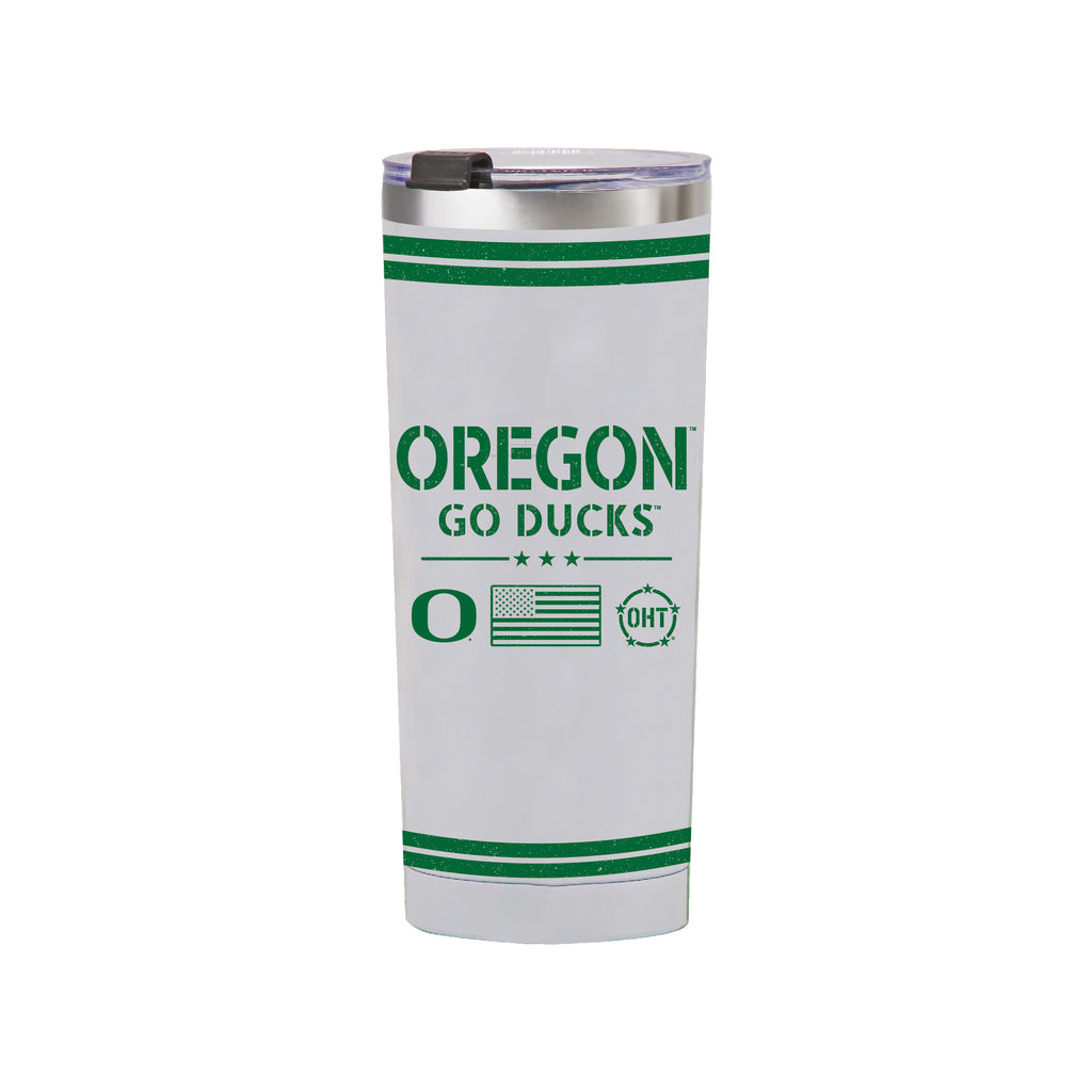 24oz Oregon Ducks OHT TC Flag Tumbler