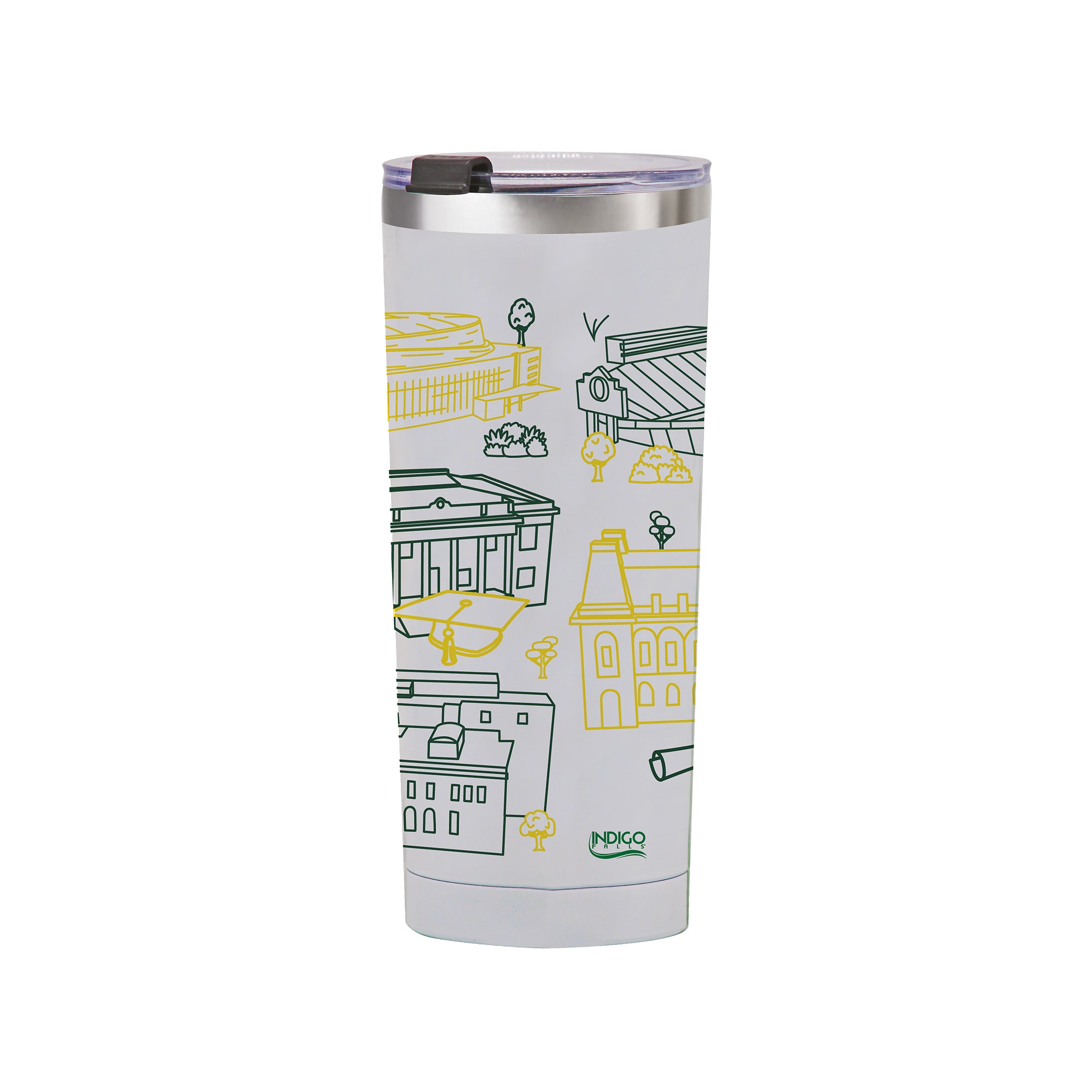 Oregon Ducks 24oz Campus Line Art Tumbler