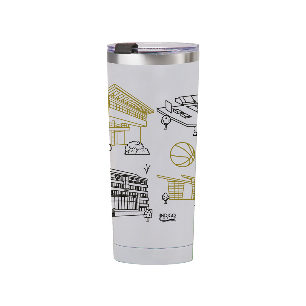 Kennesaw State Owls 24oz Campus Line Art Tumbler