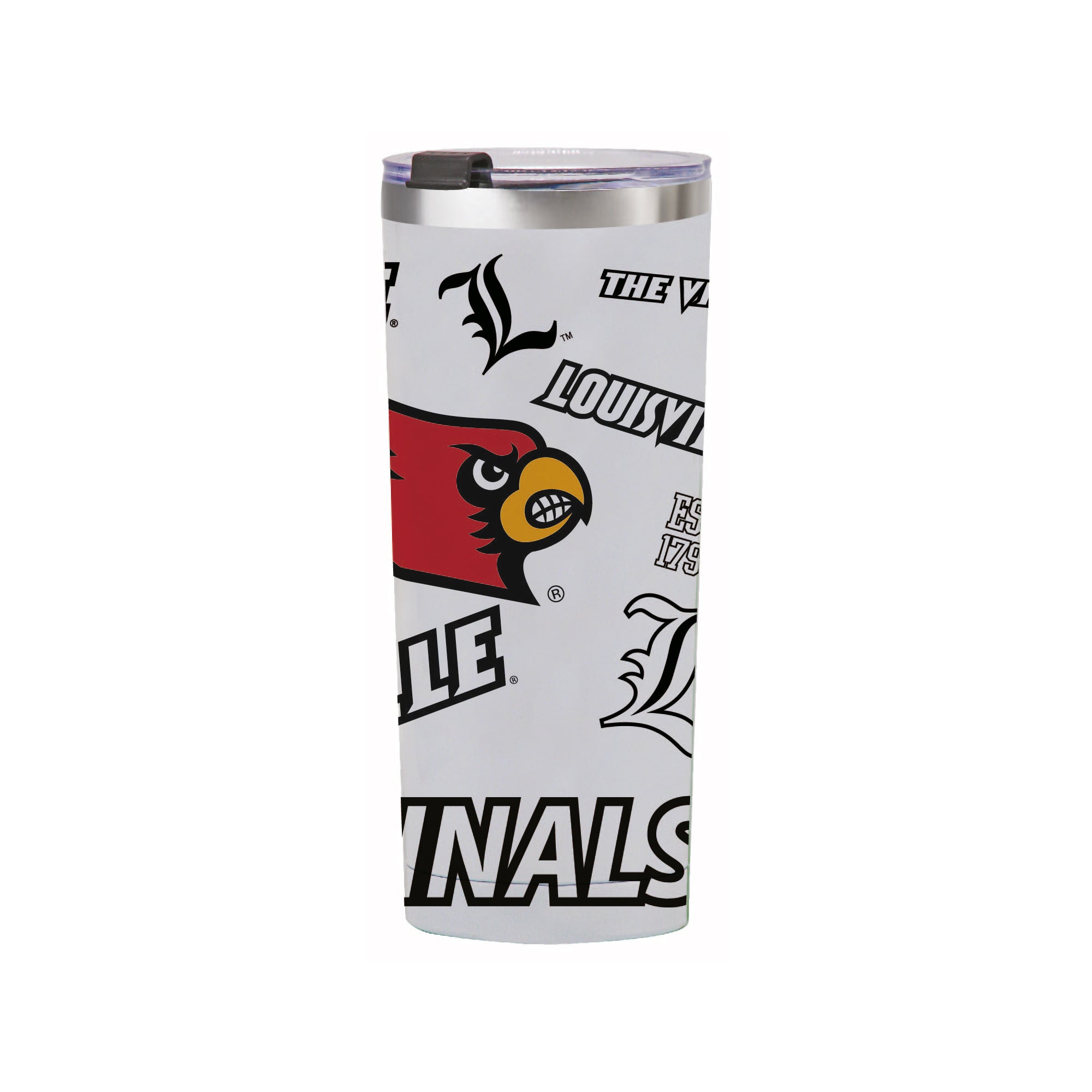 24oz Louisville Cardinals Medley Stainless Steel Tumbler