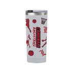 24oz Louisville Cardinals Basketball Sketch Tumbler