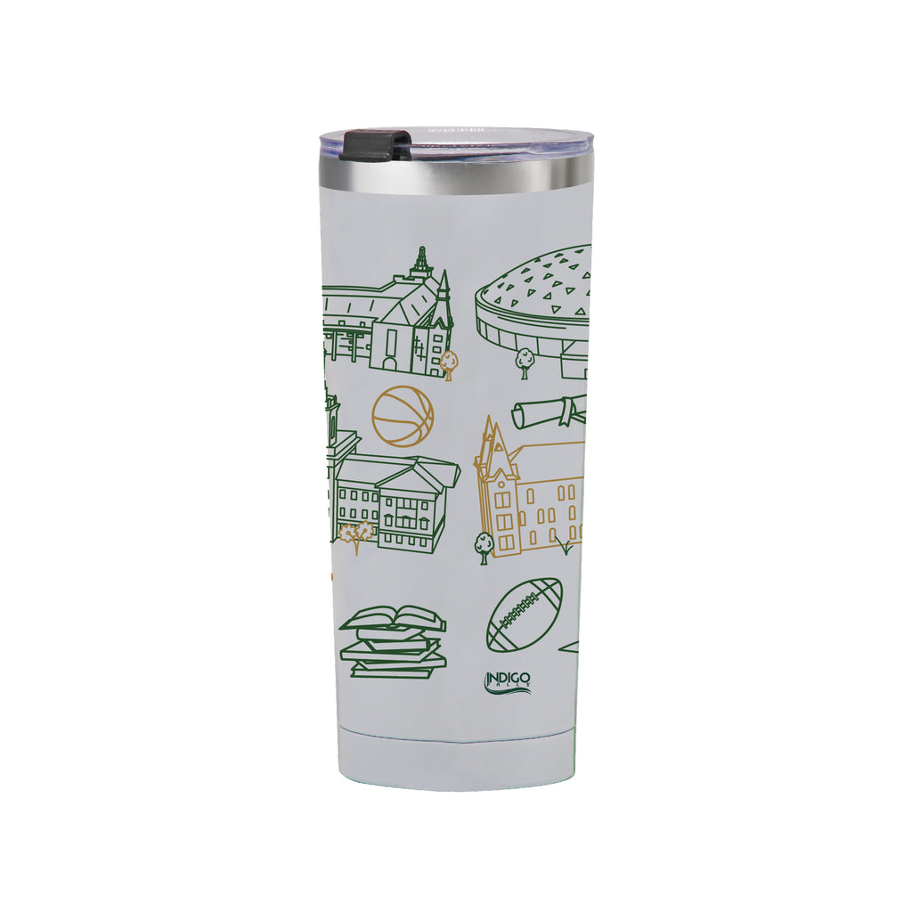 Baylor Bears 24oz Campus Line Art Tumbler