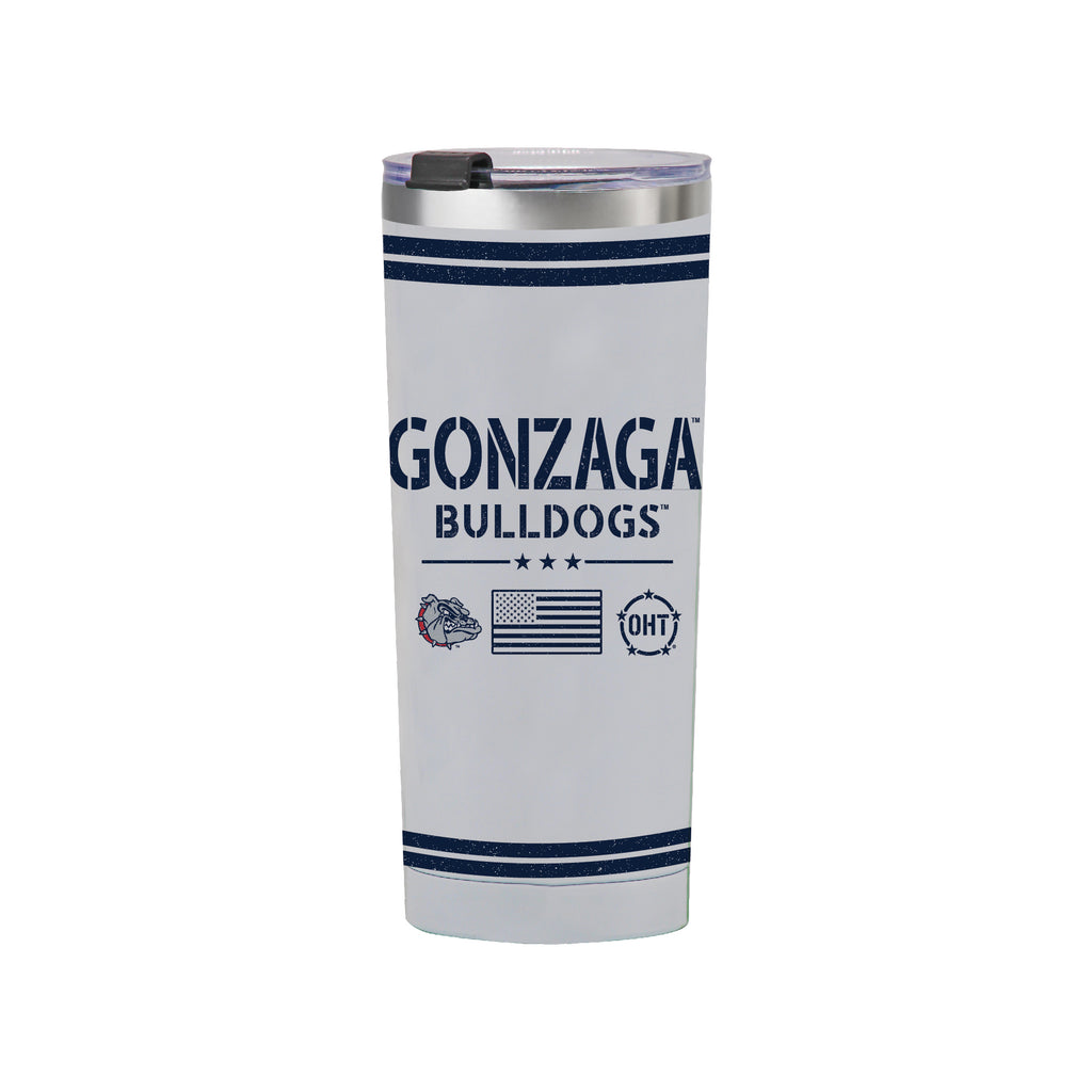24oz Gonzaga Bulldogs OHT TC Flag Tumbler