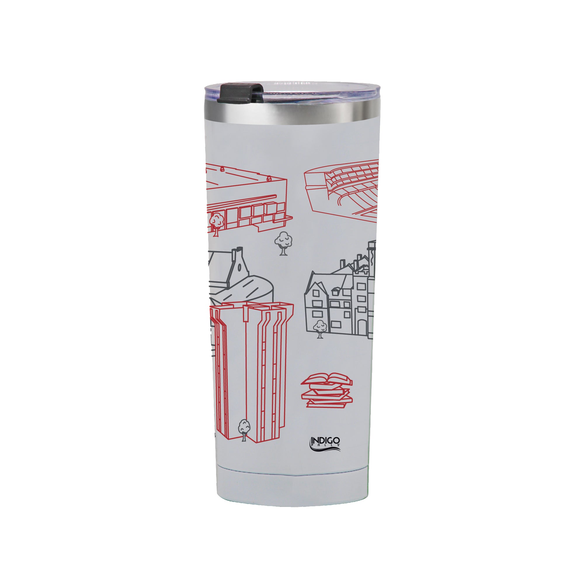Cincinnati Bears Tide 24oz Campus Line Art Tumbler