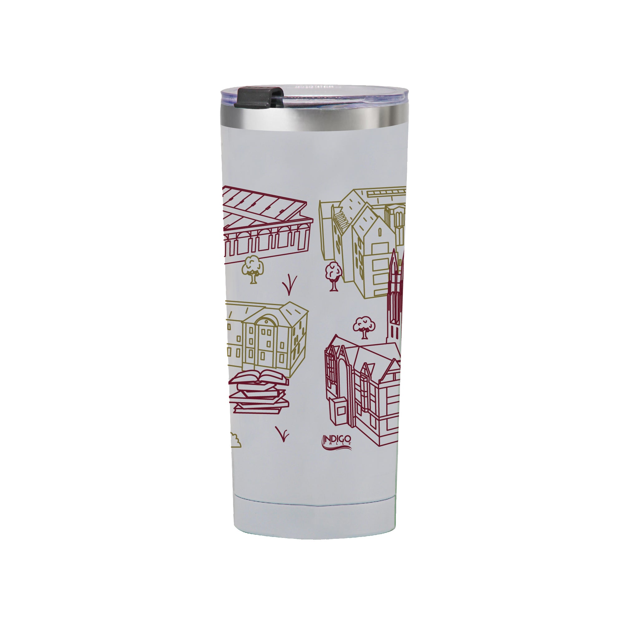 Boston College Eagles 24oz Campus Line Art Tumbler