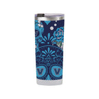 Villanova Wildcats 24oz Dia de los Muertos Tumbler