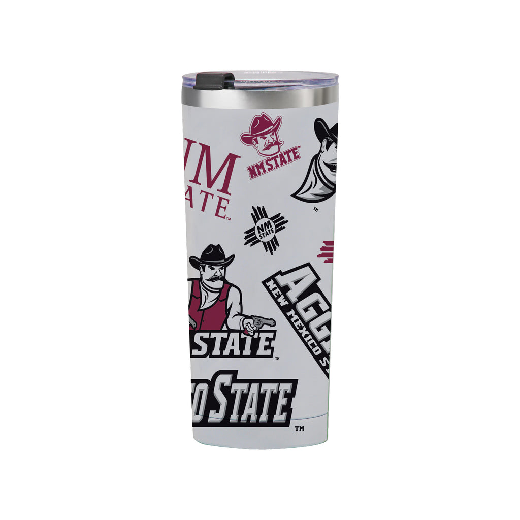 24oz New Mexico State Aggies Medley Stainless Steel Tumbler