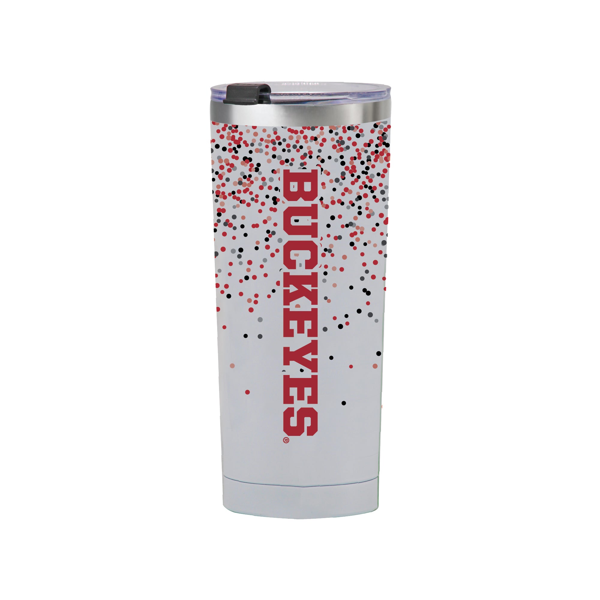 Ohio State Buckeyes 24oz Confetti Tumbler
