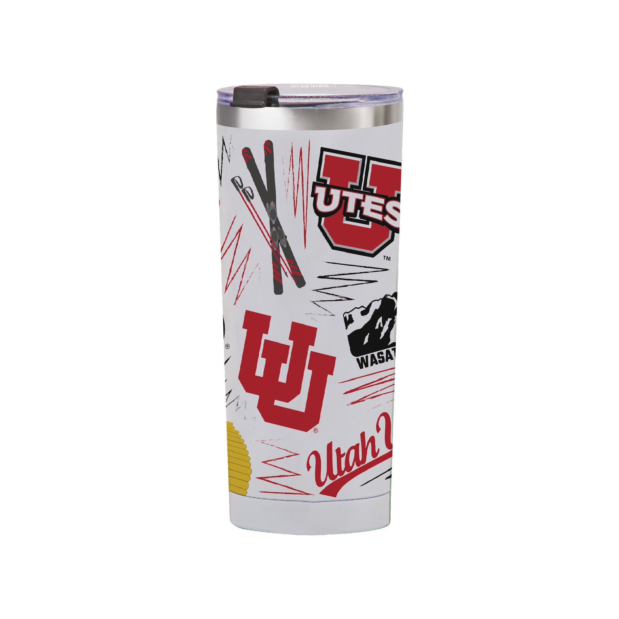 Utah Utes 24oz Local Stainless Steel Tumbler