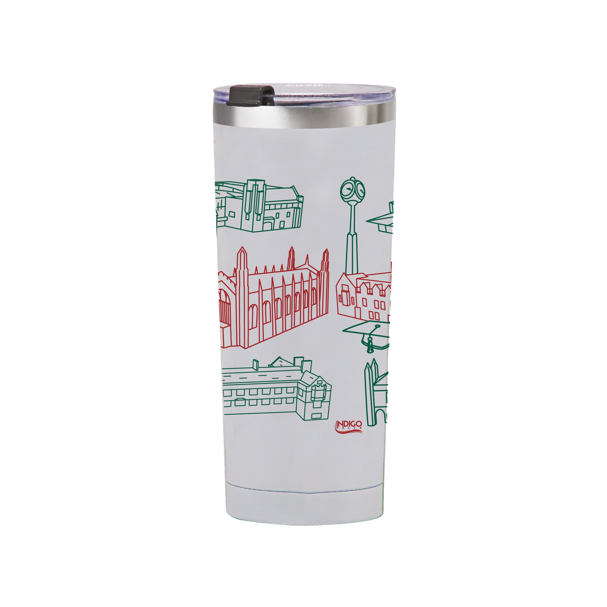Washington University 24oz Campus Line Art Tumbler