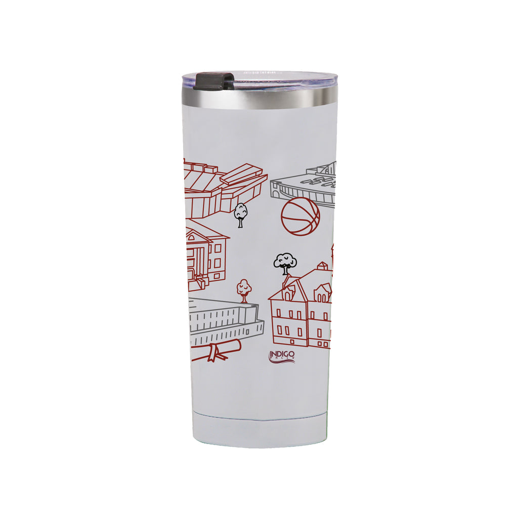 Montana Grizzlies 24oz Campus Line Art Tumbler