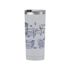 Johns Hopkins 24oz Campus Line Art Tumbler