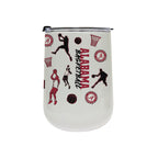 18oz Alabama Crimson Tide Basketball Sketch Stainless Tumbler