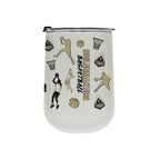 18oz Purdue Boilermakers Basketball Sketch Stainless Tumbler