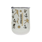 18oz Vanderbilt Commodores Basketball Sketch Stainless Tumbler