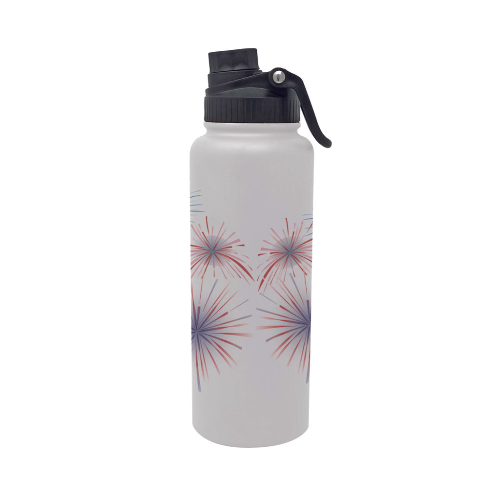 America Fireworks 34oz Aqua Tumbler