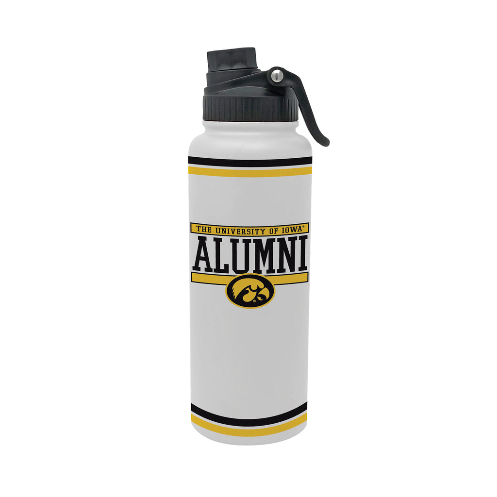 34oz Iowa Hawkeyes Alumni Aqua Bottle