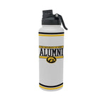 34oz Iowa Hawkeyes Alumni Aqua Bottle
