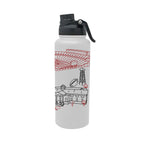 Georgia Bulldogs 34oz Campus Line Art Aqua Bottle