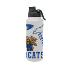 Kentucky Wildcats 34oz Stainless Steel Medley Aqua Bottle
