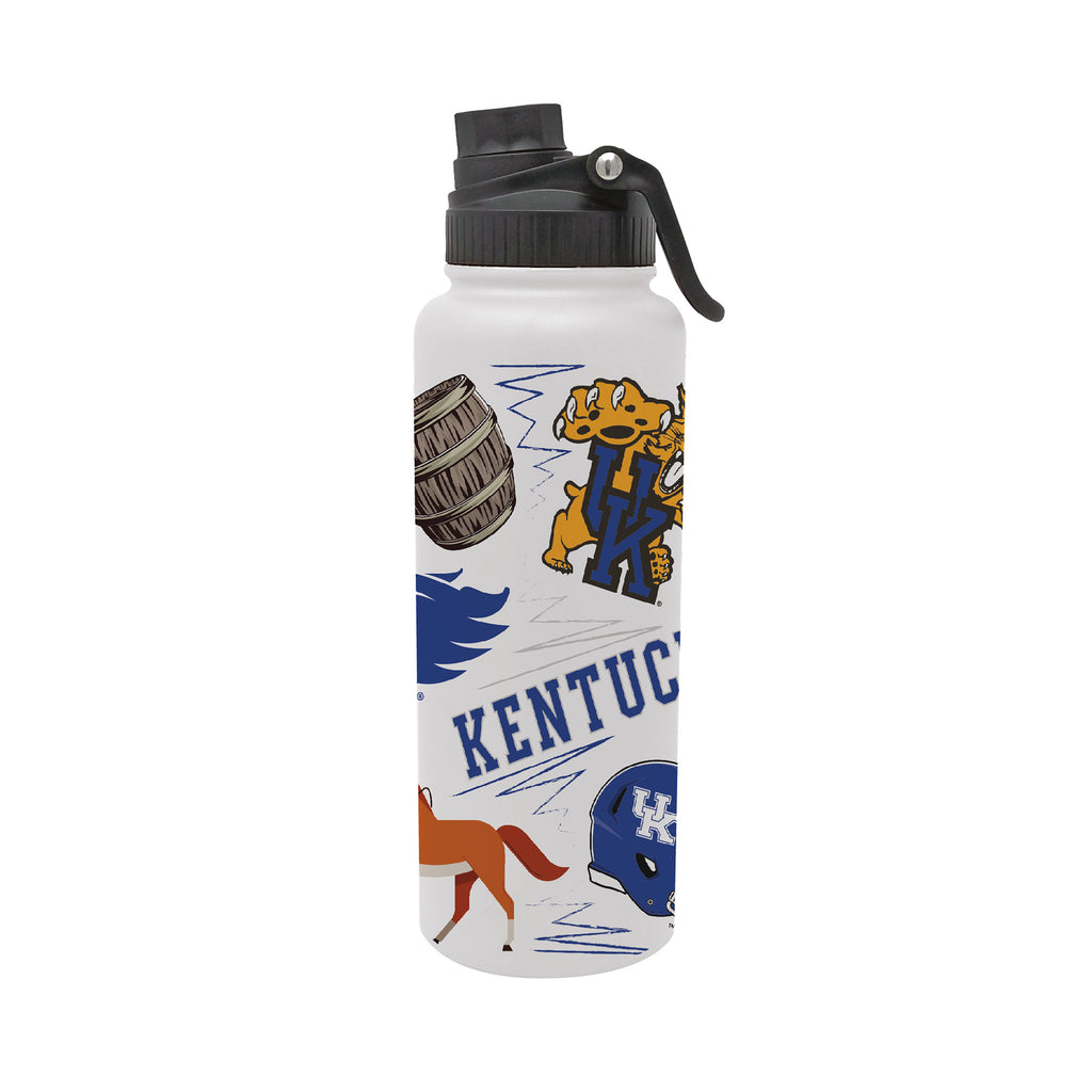 34oz Kentucky Wildcats Local Aqua Bottle