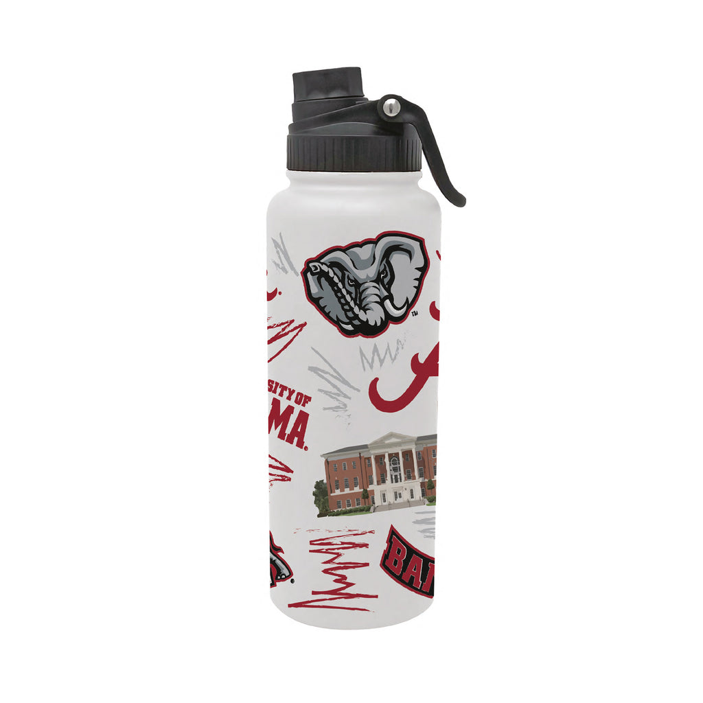 34oz Alabama Crimson Tide Local Aqua Bottle
