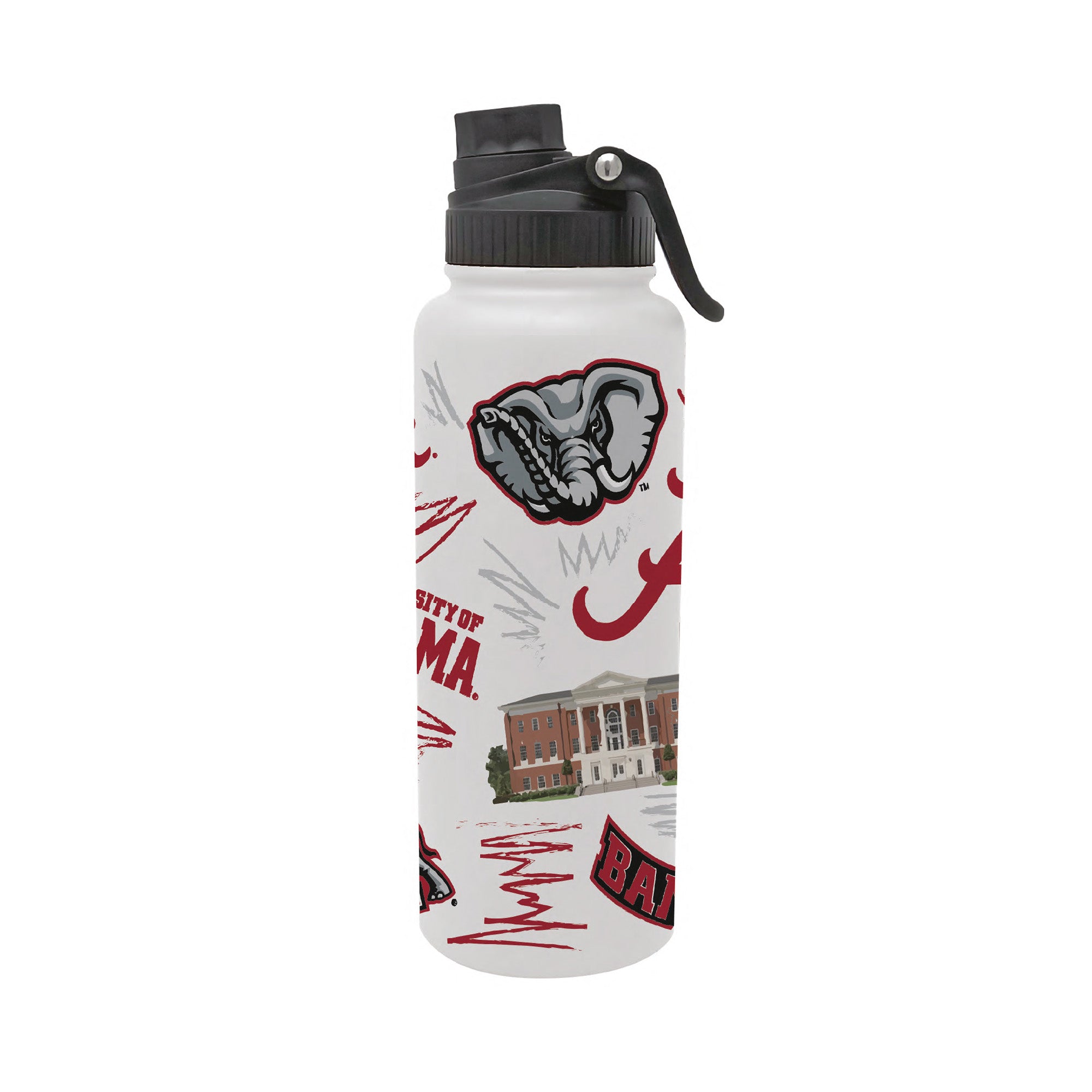 34oz Alabama Crimson Tide Local Aqua Bottle