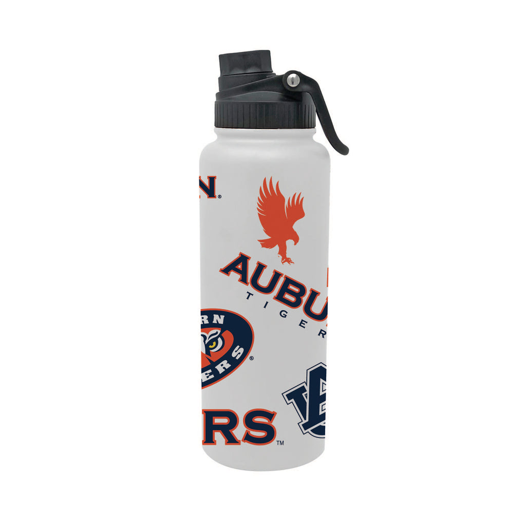 Auburn Tigers 34oz Stainless Steel Medley Aqua Bottle