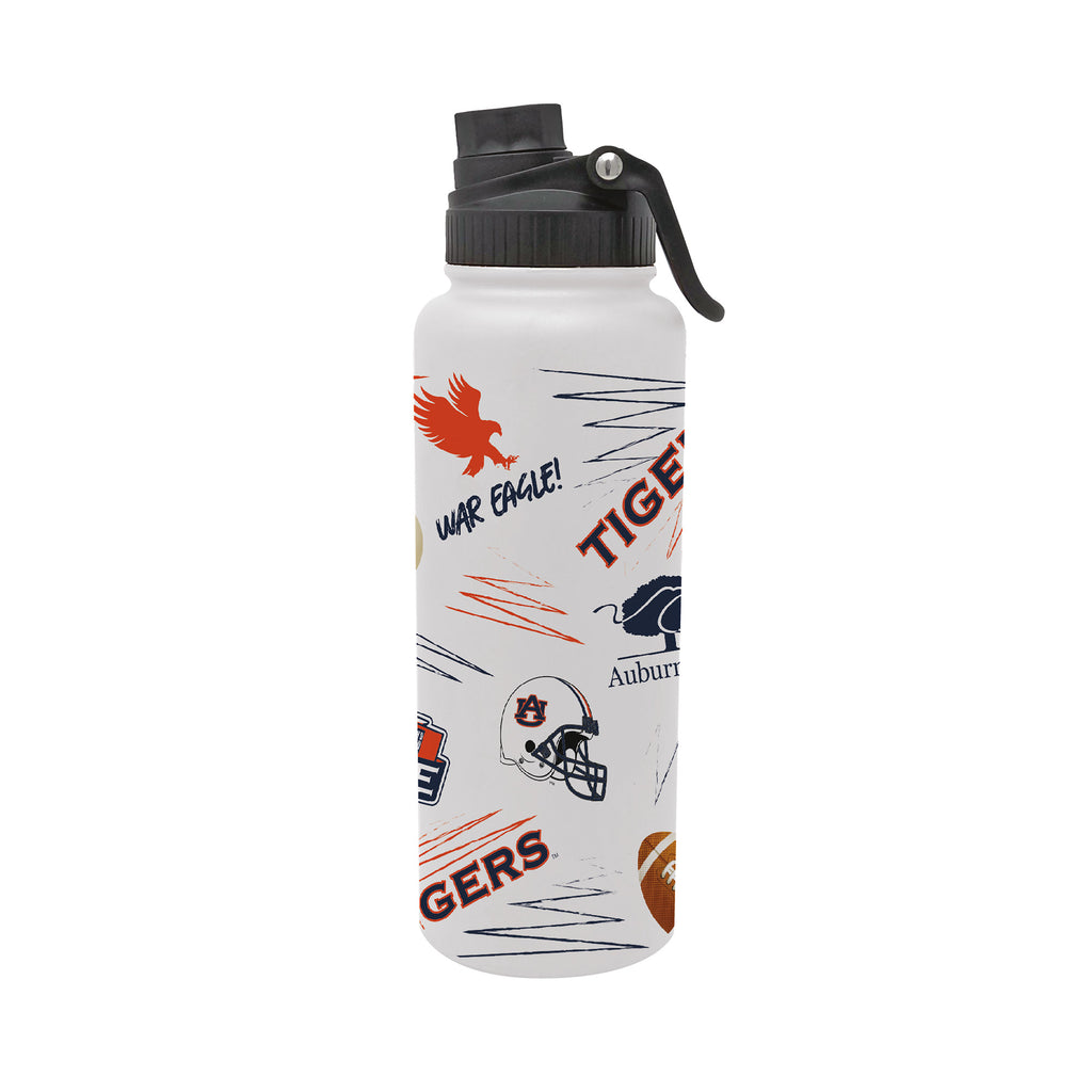 34oz Auburn Tigers Local Aqua Bottle